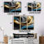 «Golden Stream», impression d'art mural-397572760-397572745