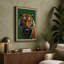 Tiger's Gaze Modern - Wrapped Canvas-210892026-210892028