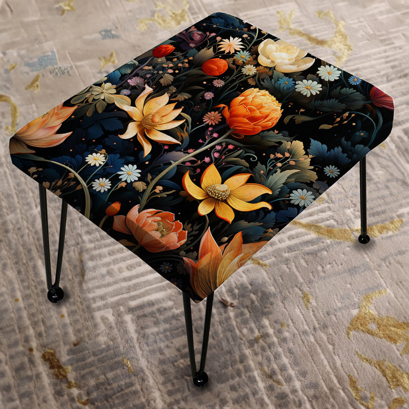 Repose-pieds Autumn Farmhouse Serenity - Floral