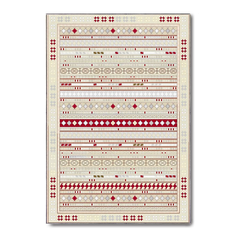 Tapis en coton Mireya, Rectangle 6 pi 7 po x 8 pi 2 po