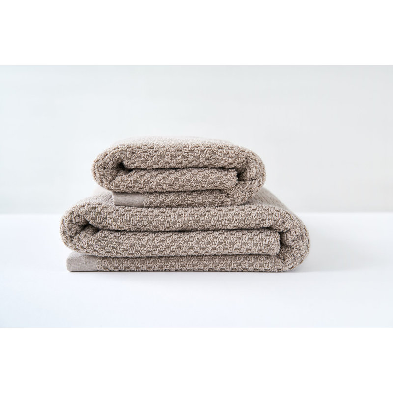 Midweight Bath Towel, Beige