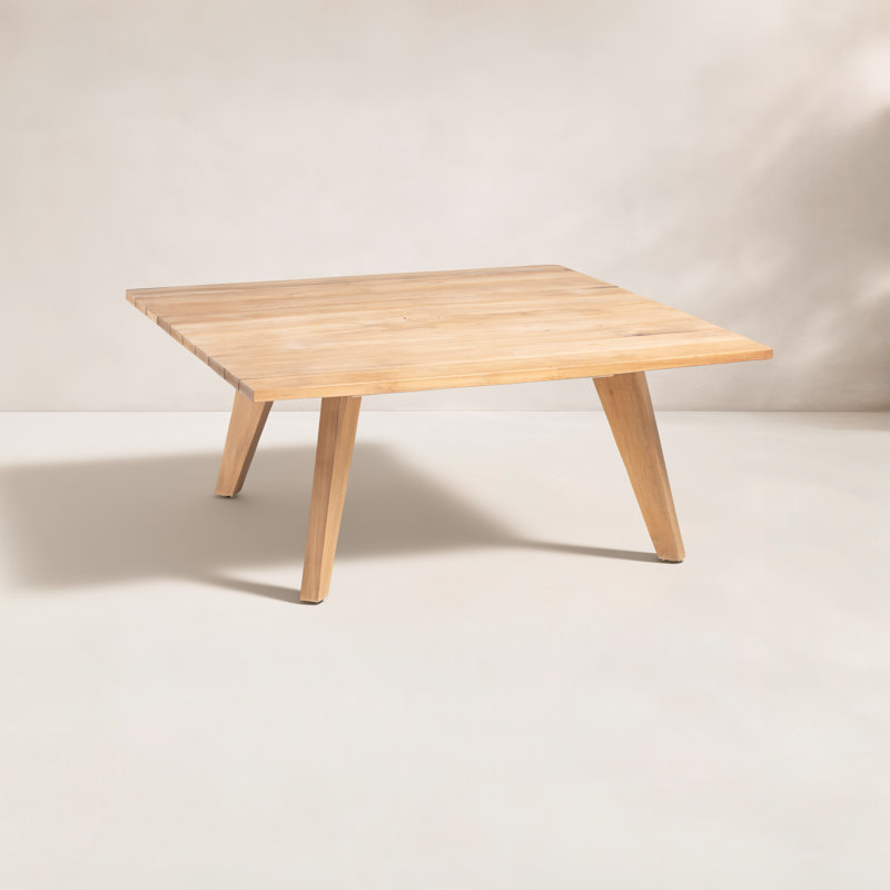 Chaise Adirondack en teck avec table Dover