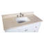 Ensemble de meuble-lavabo simple de 48 po Edber-1014448292-1014448293