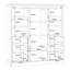 Angol 4 Door Wardrobe