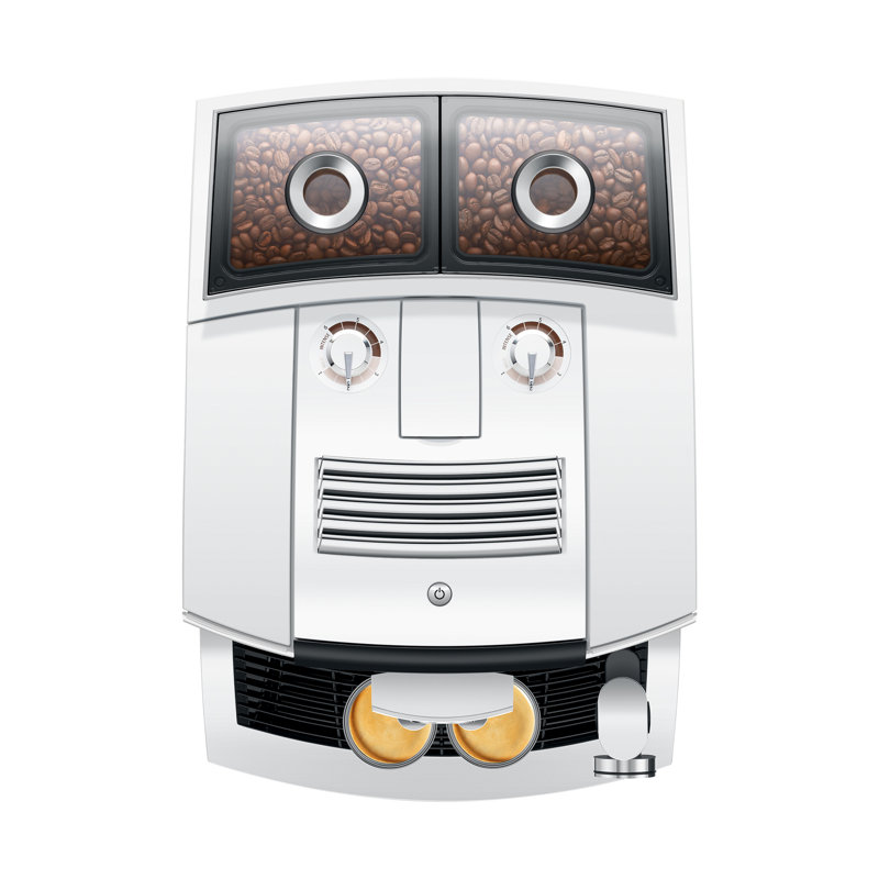 JURA J8 Twin Diamond White, White