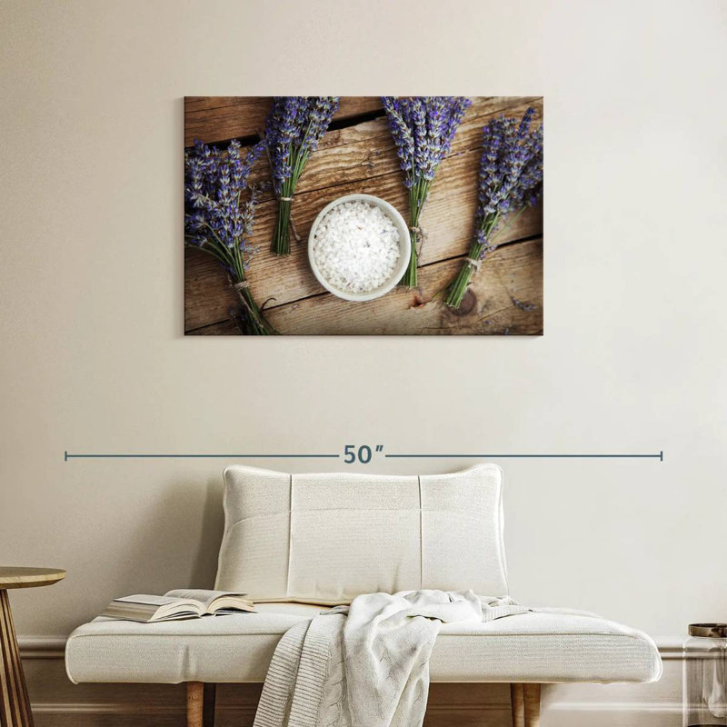 Harnek Lavender For Bath, 24" H x 36" W