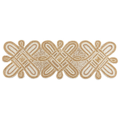 Runner_Beaded Design Contemporary Table Runner