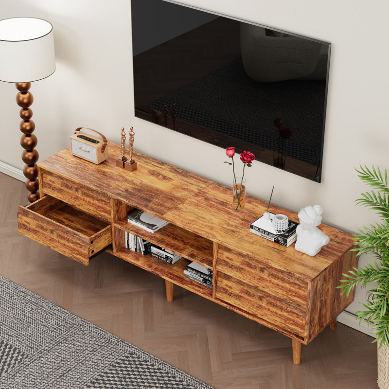 Meuble télé Emilyann, Brun