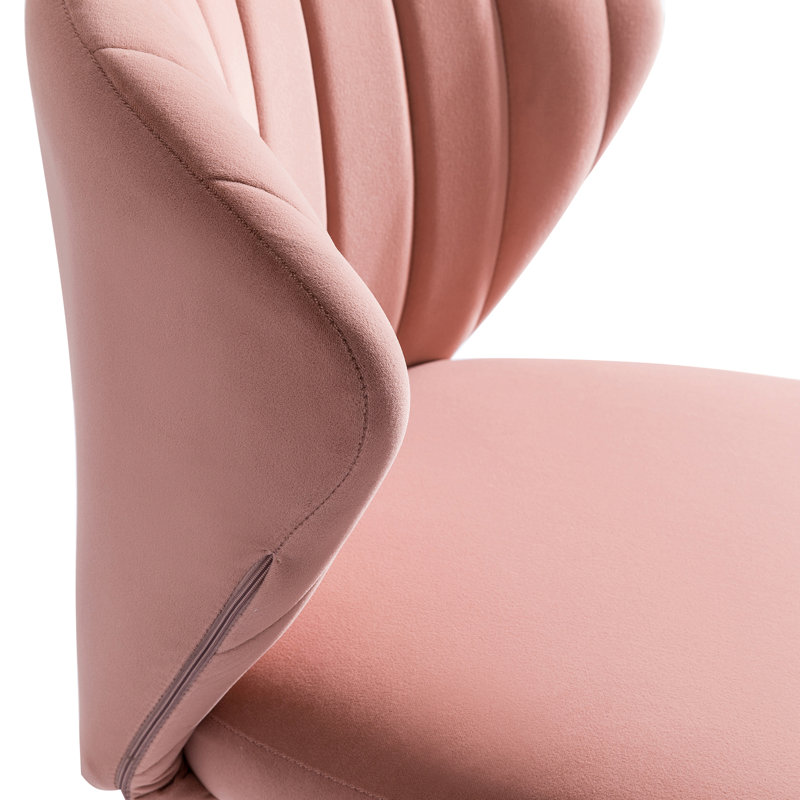 Fauteuil d'appoint à oreilles Axia, Rose