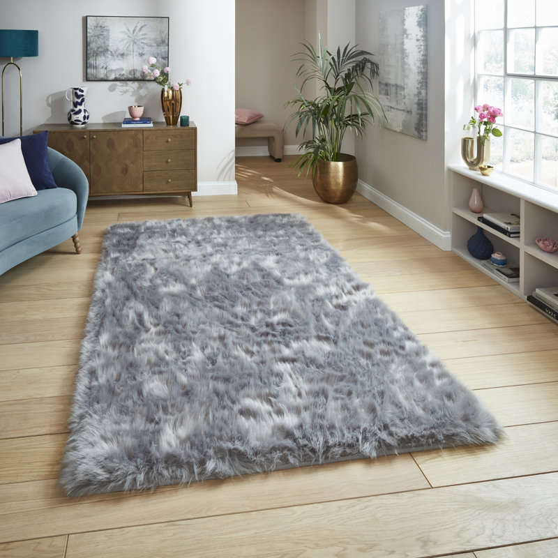 Ombre Table Tufted Area Rug, Runner 60 x 120 cm