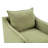 Wide Upholstered Swivel Accent Armchair, Full Back Chenille Lounge Chair, 360° Rotation, Modern Living Room Accent Chair, No Assembly Needed-120428022