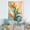 «Paradises Profile Flower I», reproduction sur toile