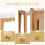 Tabouret de coiffeuse en bois massif-928467314