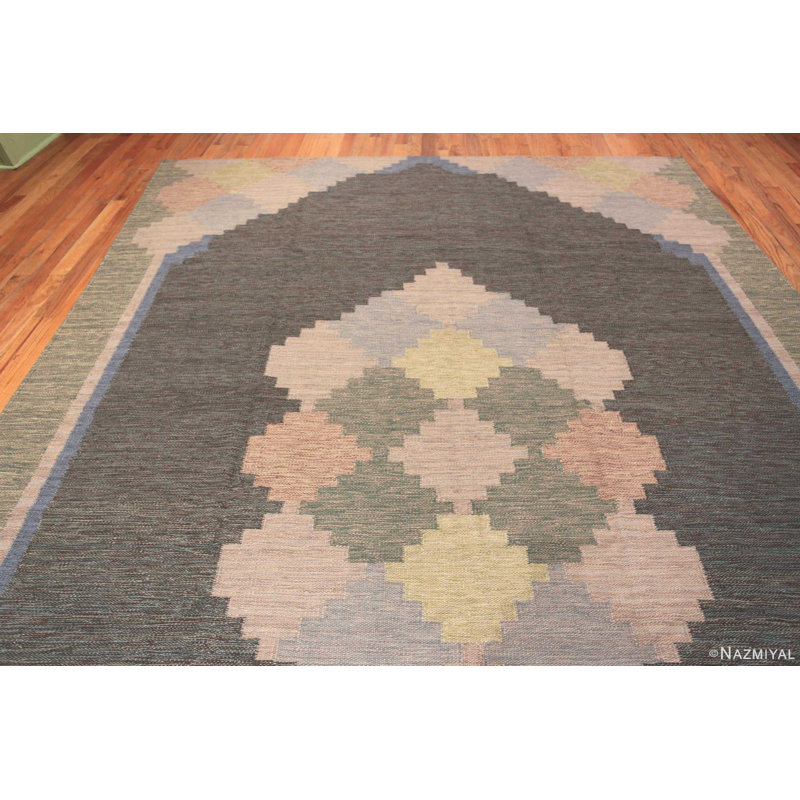 One-of-a-Kind 10'2" X 14' Flatweave Area Rug