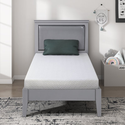 6" Modern & Contemporary Gel-Infused Memory Foam Mattress with Breathable Tencel Cover