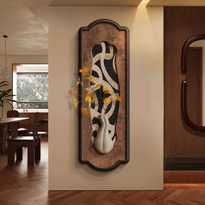 Café, forme libre grès, art mural