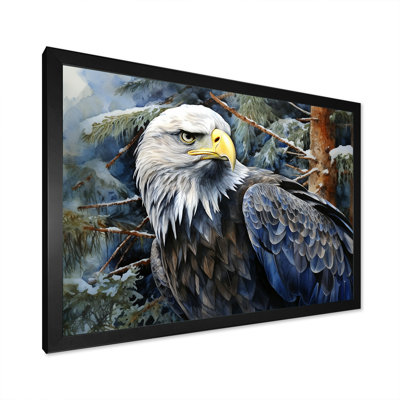 " Bold Eagle Strong Gaze I "