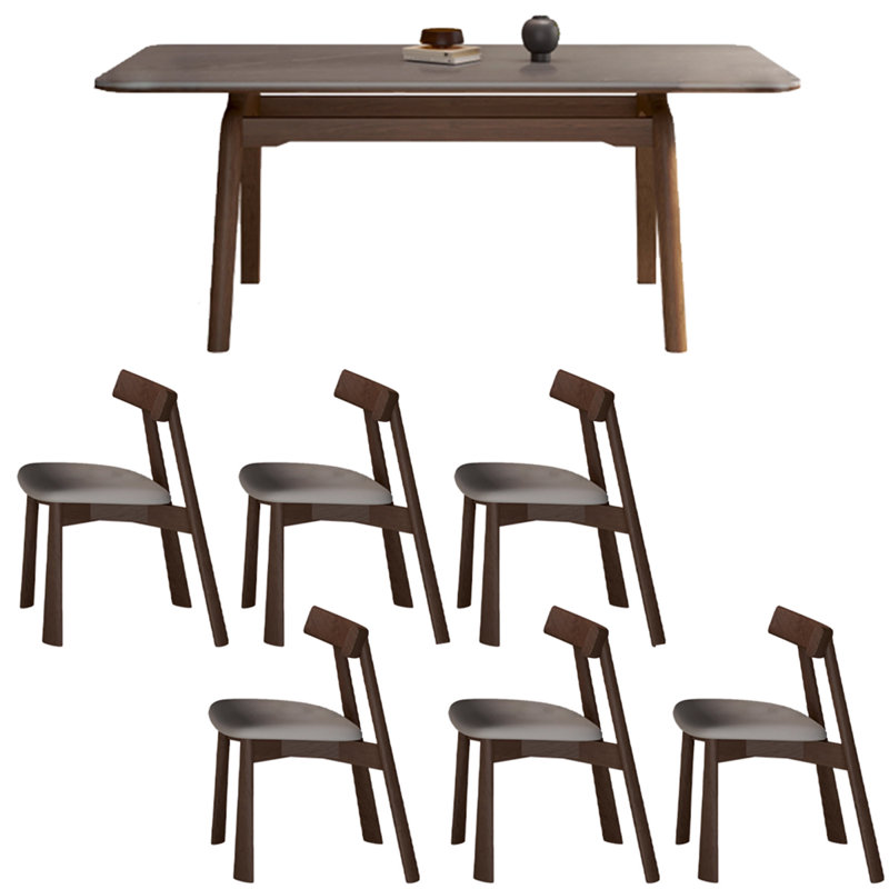 Table de salle à manger style italien, H 29,53 po x L 59,06 po x l 31,5 po