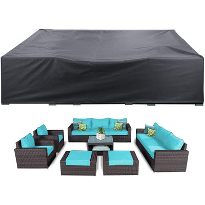 Water Resistant Patio Sectional Sofa Cover by Arlmont & Co.