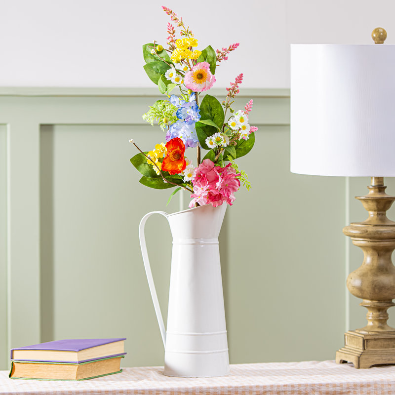 Bouquet artificiel Summer Blooms, L 29 po