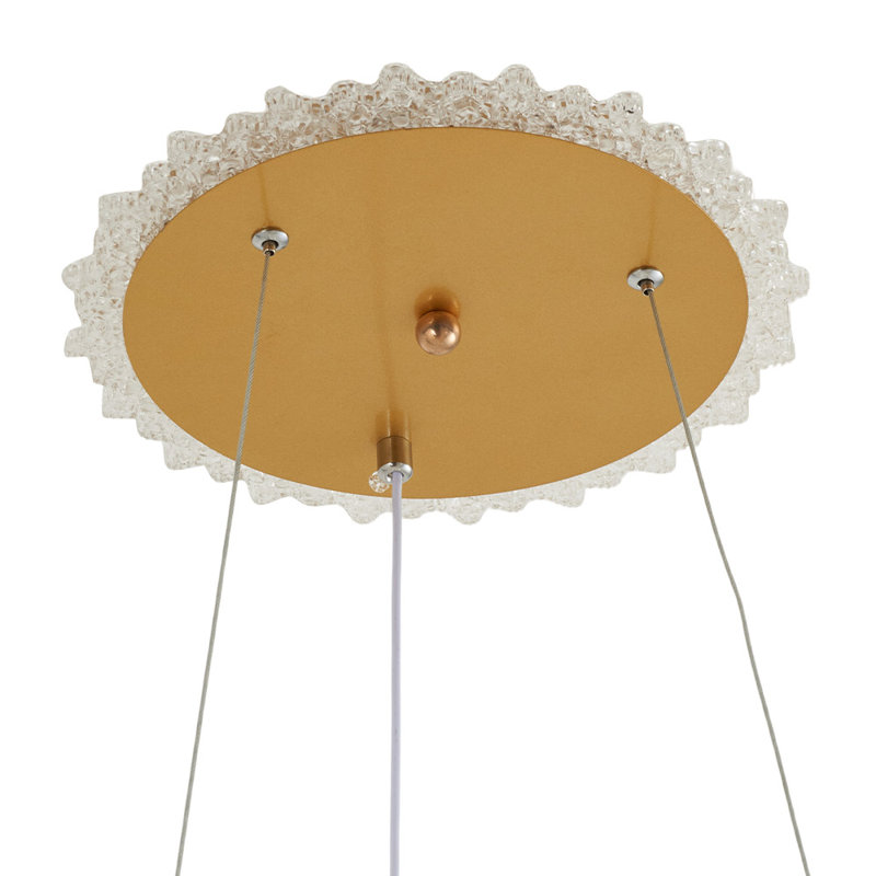 2 - Light Natural LED Dome Pendant
