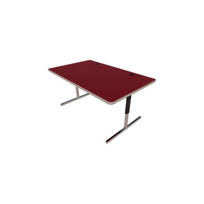  Matériel informatique et technologie - Tables avec pieds à piédestal et gestion des câbles