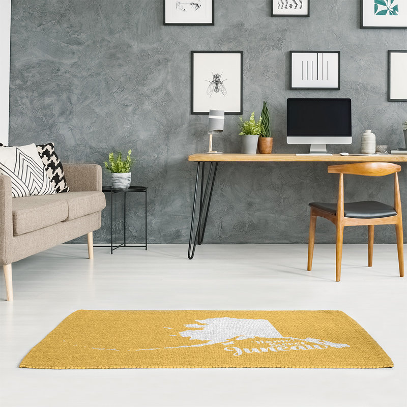 Tapis en poly-chenille juneau alaska, Rectangle 5 pi x 7 pi