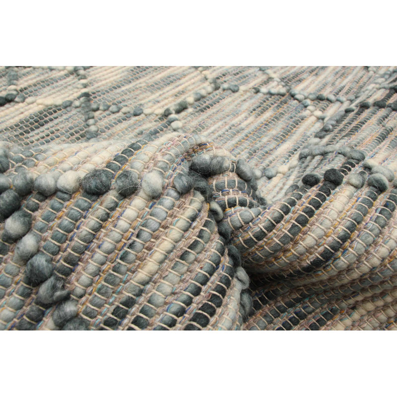 Tapis sarcelle Sienna 5 pi 2 po x 7 pi 7 po