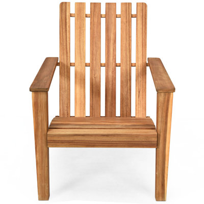 Fronton Acacia Outdoor Adirondack Chair