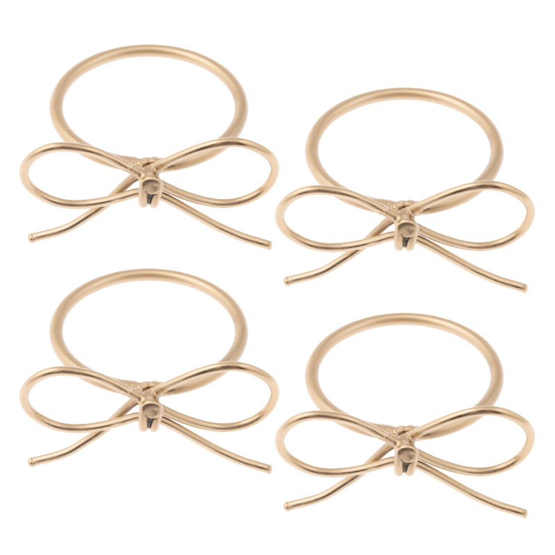 Rond de serviette Bow