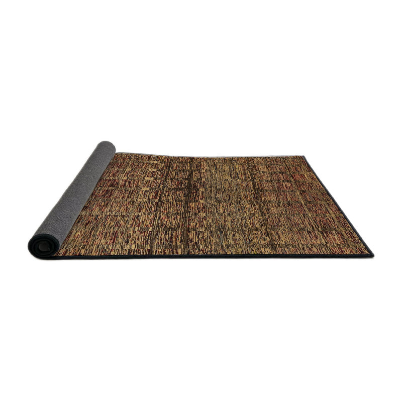 Tapis abstrait moderne 1704, Rond 7 pi