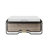 Avel Wood Twin Coffee Table Dream Console with Mattress and Rounded Corners, Harvest Birch Gray