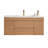 48" Wall Mounted & Floating Single Vanity with Ceramic Sink
