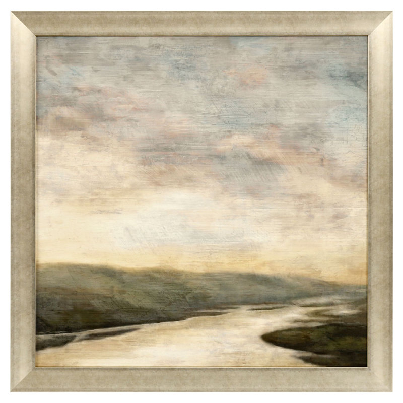Hudson River Gold Framed Wall Art