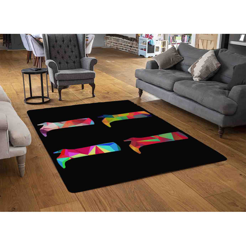 Meade Shag Area Rug, Rectangle 140 x 200cm