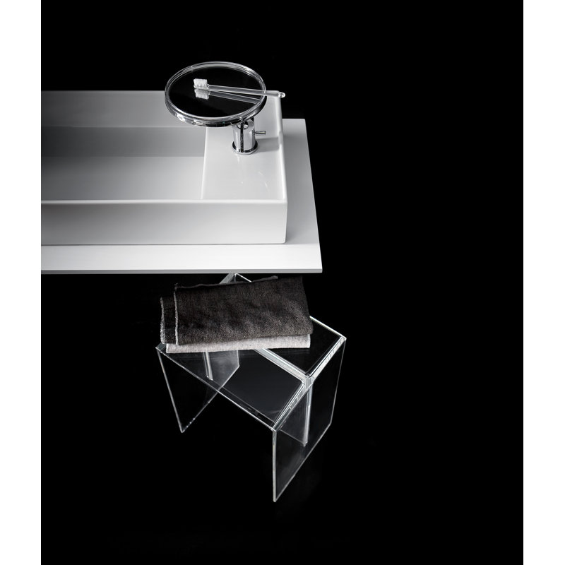 Max Beam End Table, Aquamarine Green
