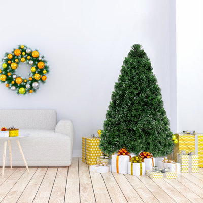 Lighted Pine Christmas Tree