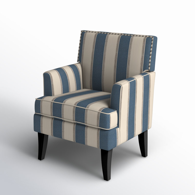Fauteuil Aguilar, Sergé bleu rayé
