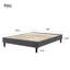 Lit plateforme tapissier en tissu - Sleep by Wayfair ™-1172267793