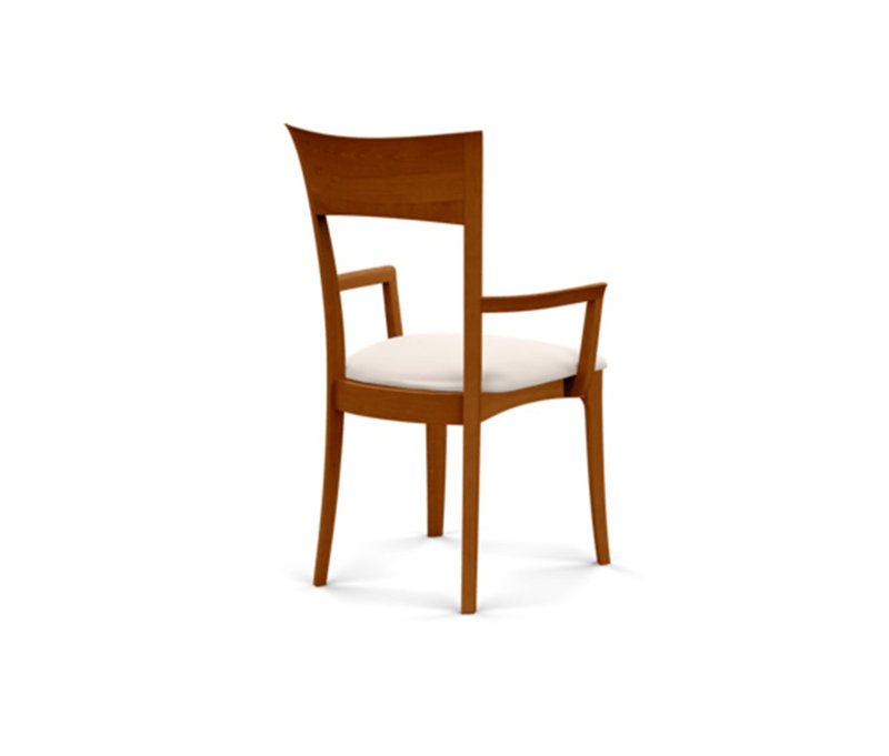 Ingrid Upholstered Armchair, White, Autumn Cherry