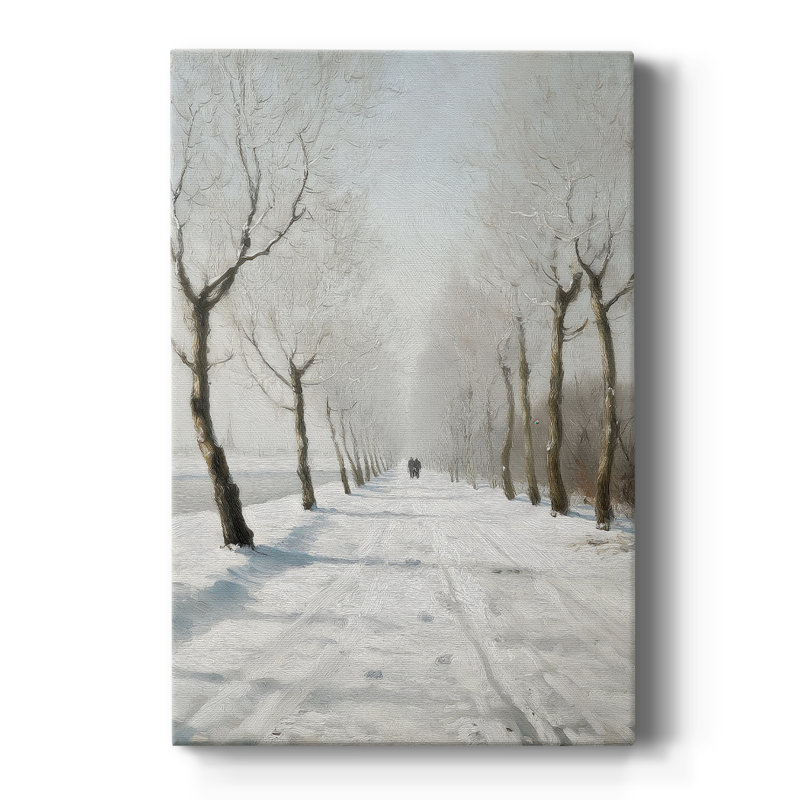 Silver Serenade-Premium Gallery Wrapped Canvas