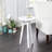 Mitchelle Round Accent End Table - White