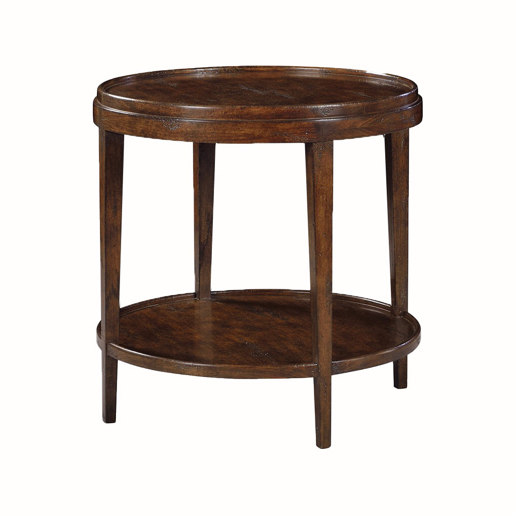 Oliver Home Furnishings Liz Round Side Table - Small | Wayfair