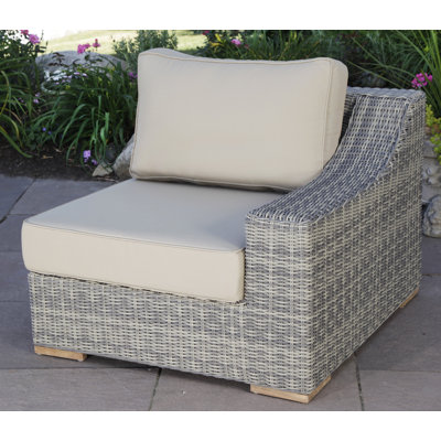 Corsica Outdoor One Arm Lounge Chair