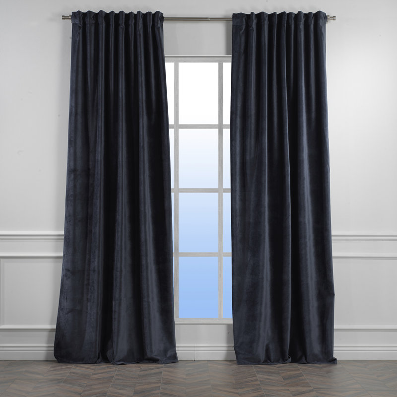 Decorative Double Panel in Matt, Extra Wide X Extra Long, L 52 po x L 120 po, 69 Eigengrau