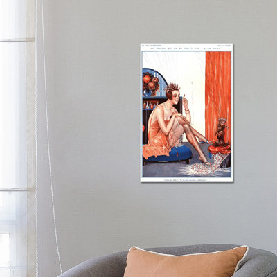 1920s La Vie Parisienne Magazine Plate by The Advertising Archives - Gallery-Wrapped Canvas Giclée on Canvas