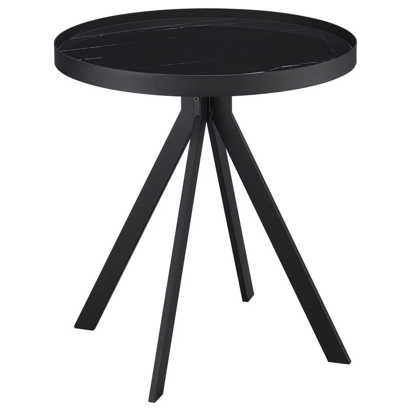 Ferguson End Table, Sandy Black