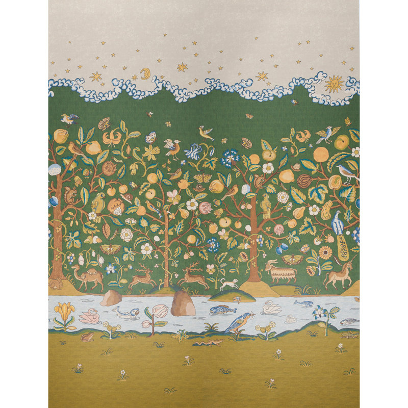 Chaucer's Forest Panel Set, Alabaster
