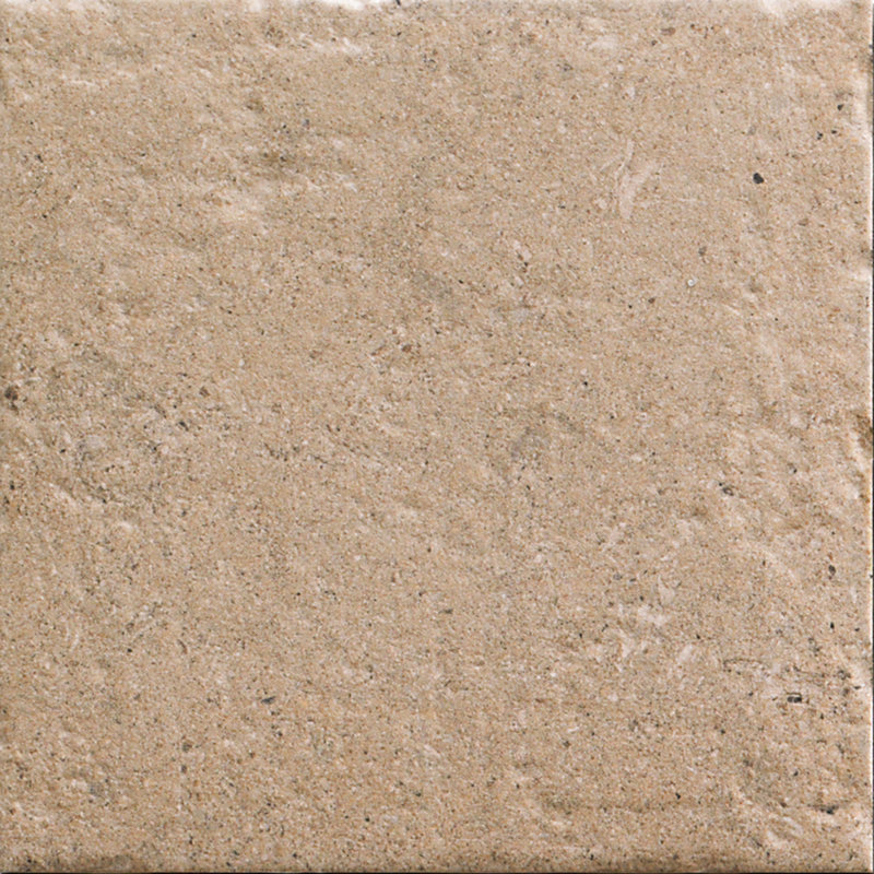 Tulum 8" x 8" Concrete Look Wall & Floor Tile, Brown