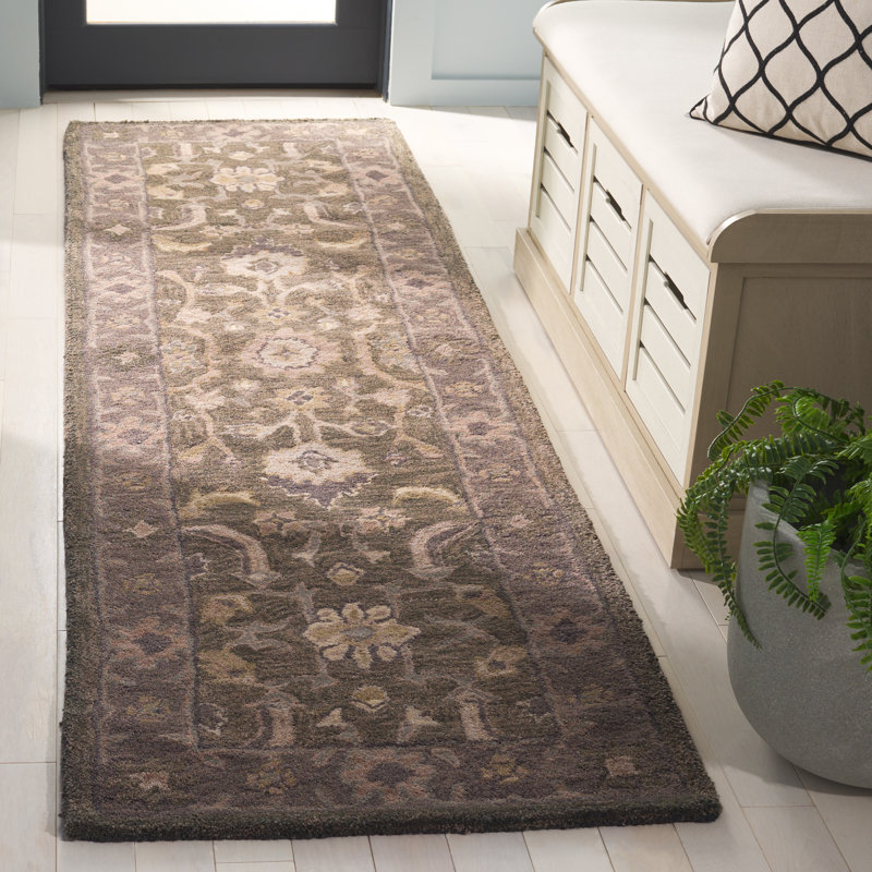 Tingley Hand Tufted Wool Pile Oriental Rug, Runner 2'3" x 8'